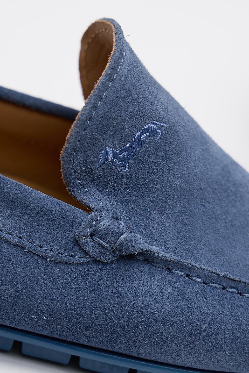 Лоферы Harmont & Blaine голубые