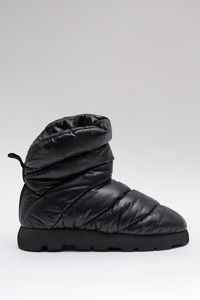 Ботинки Piumestudio чёрные стеганые
