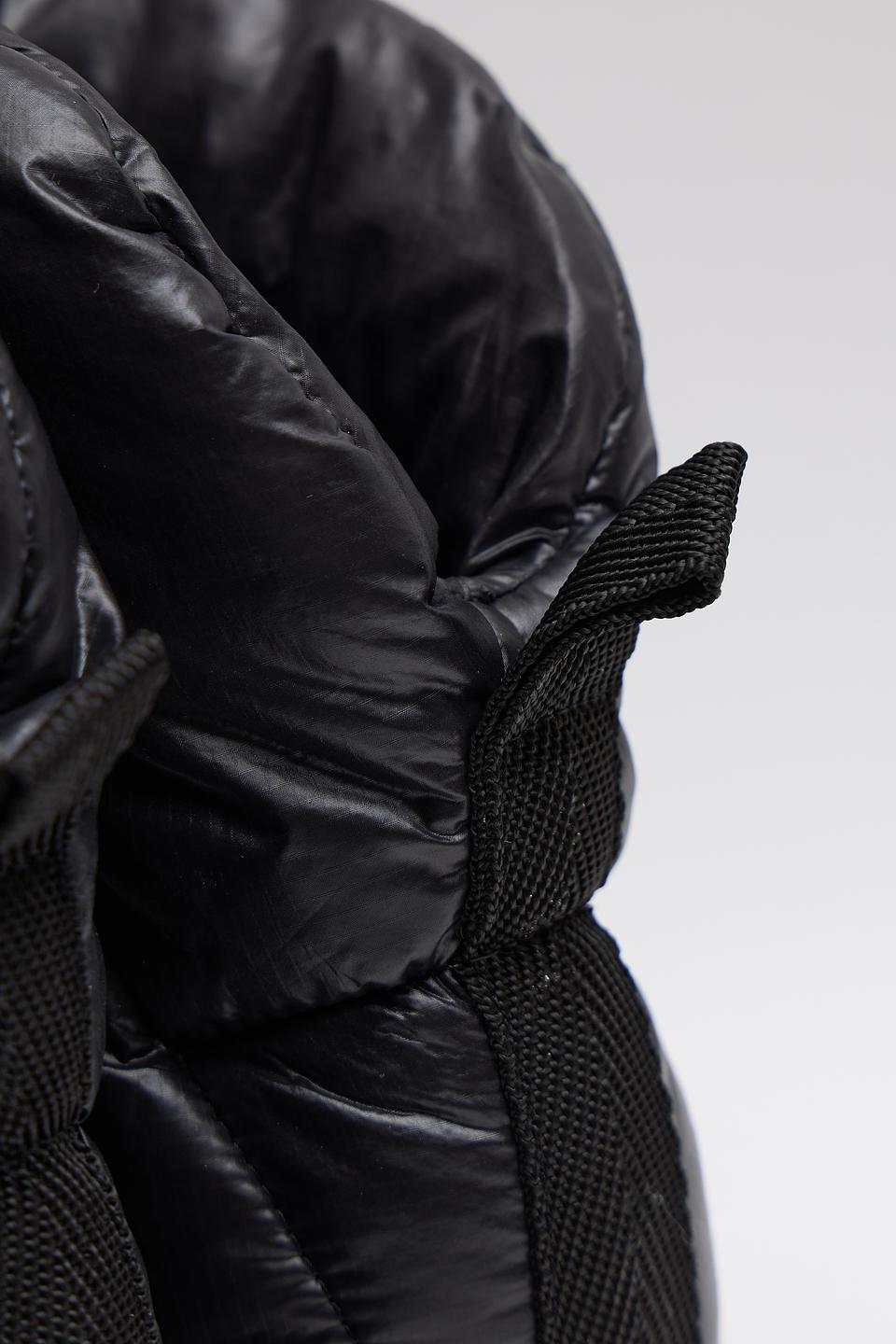 Ботинки Piumestudio чёрные стеганые