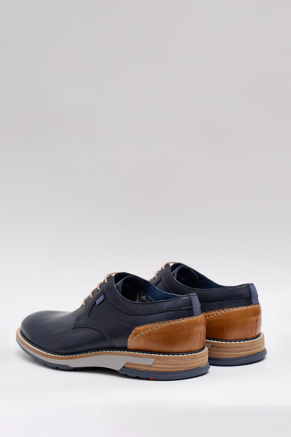 LLoyd дерби кожаные синие