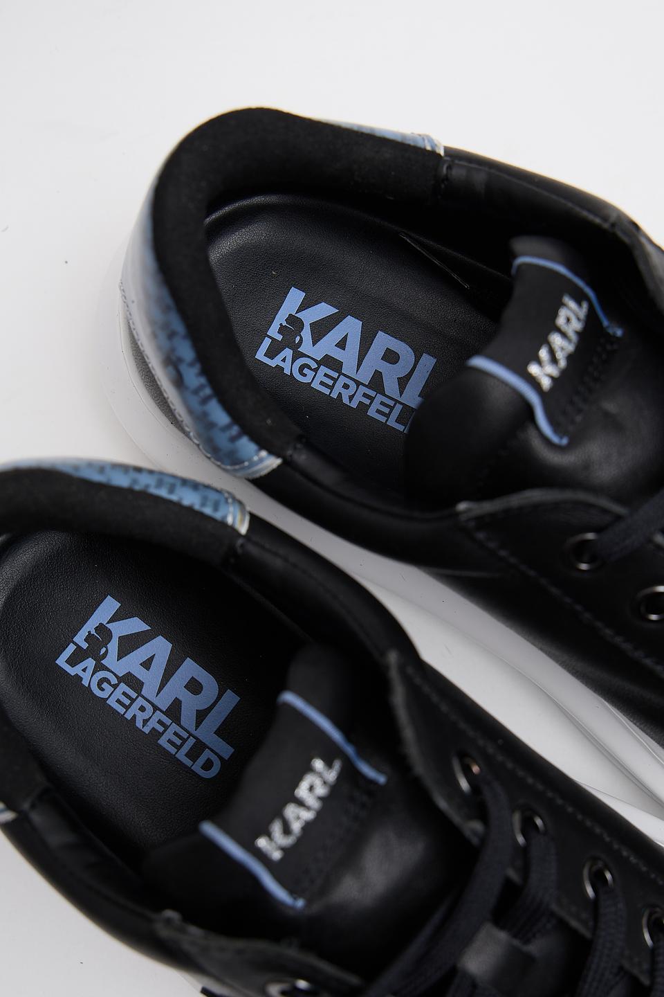 Кроссовки Karl Lagerfeld с логотипом чёрные