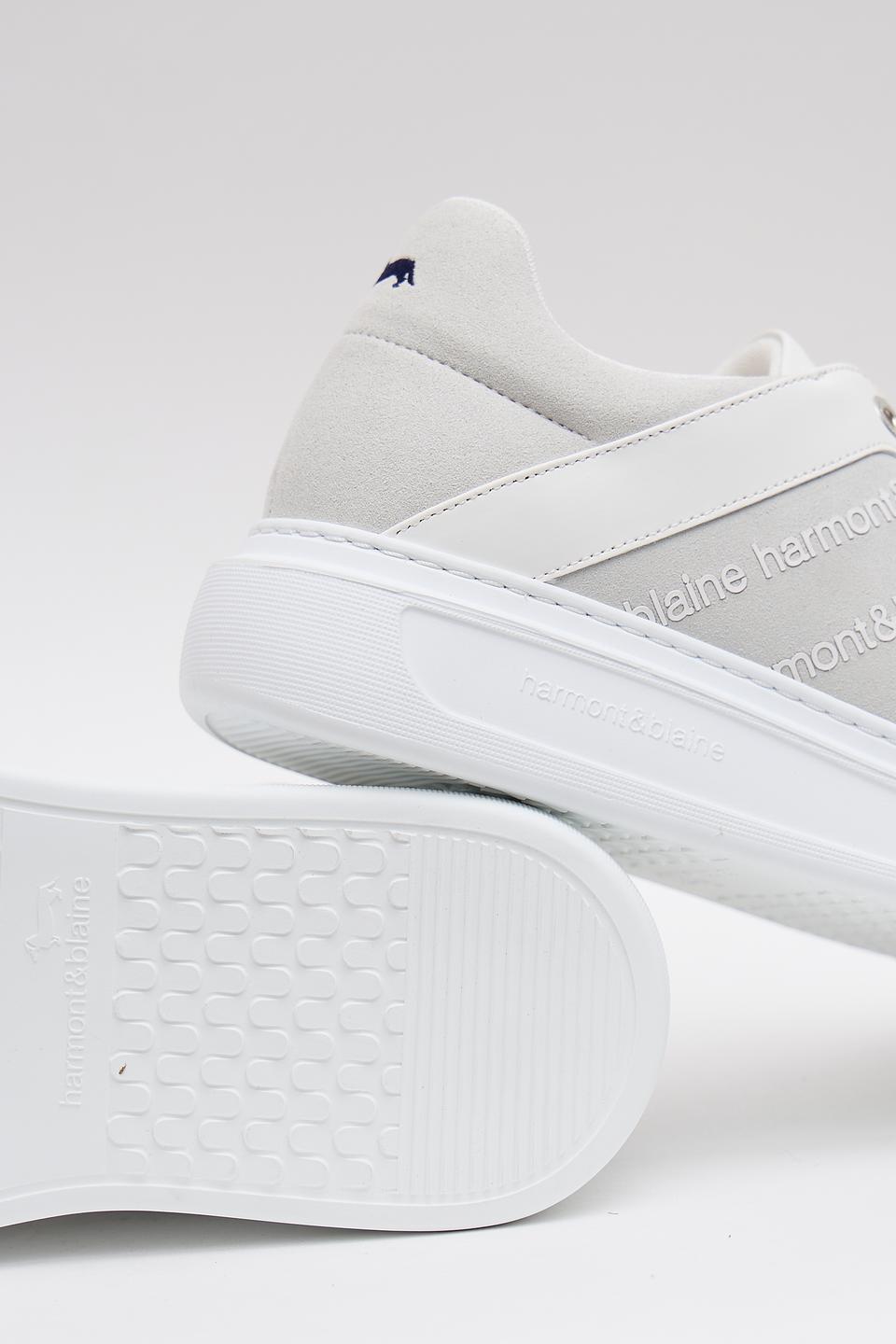 Кеды Harmont & Blaine белые с логотипом