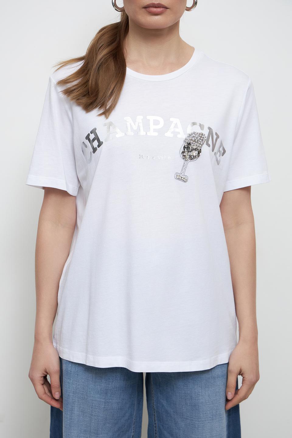 Футболка Marc Aurel с принтом шампанское