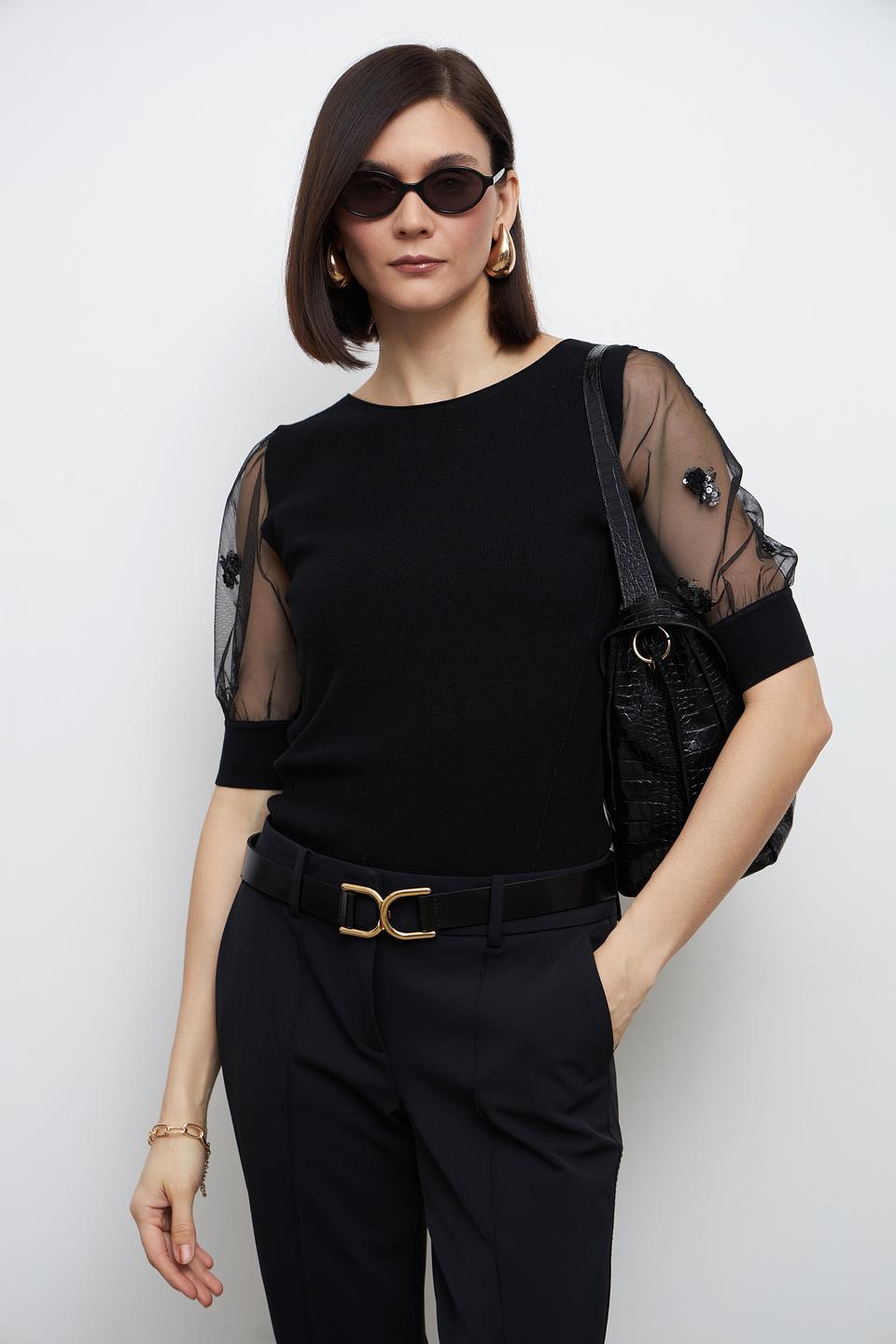 Ремень Penny Black с пряжкой DC