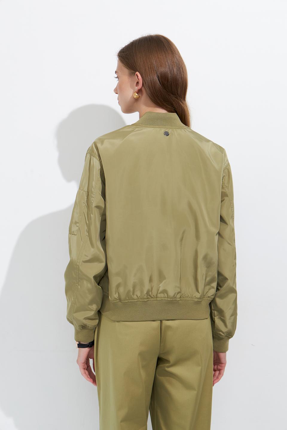 Куртка-бомбер Bugatti оливковая