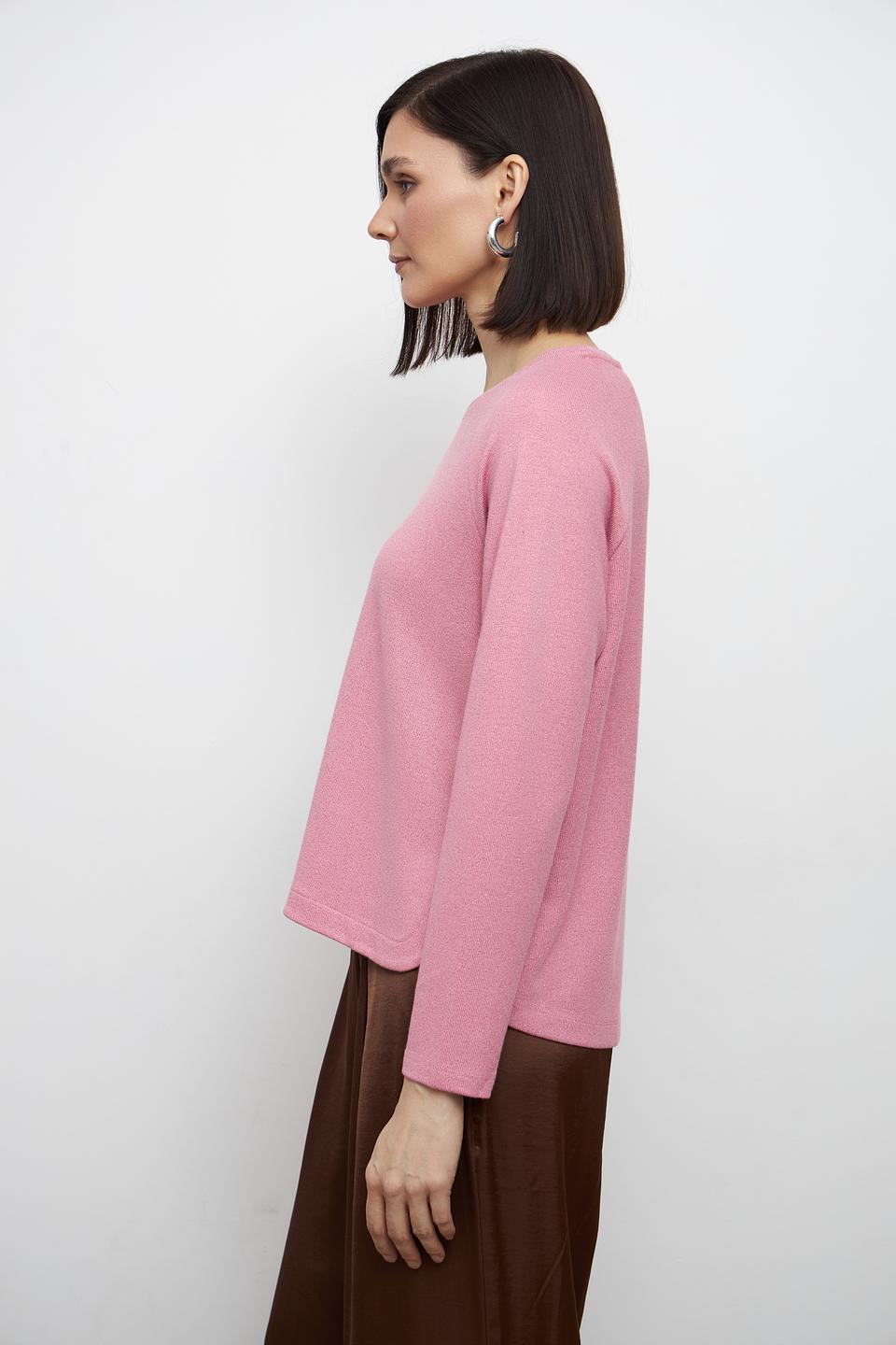 Пуловер Lecomte розовый