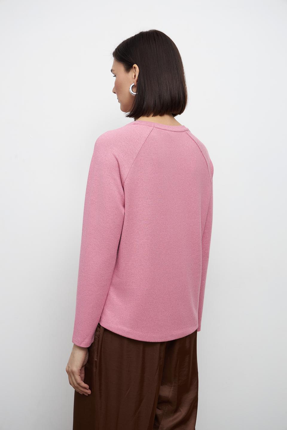 Пуловер Lecomte розовый