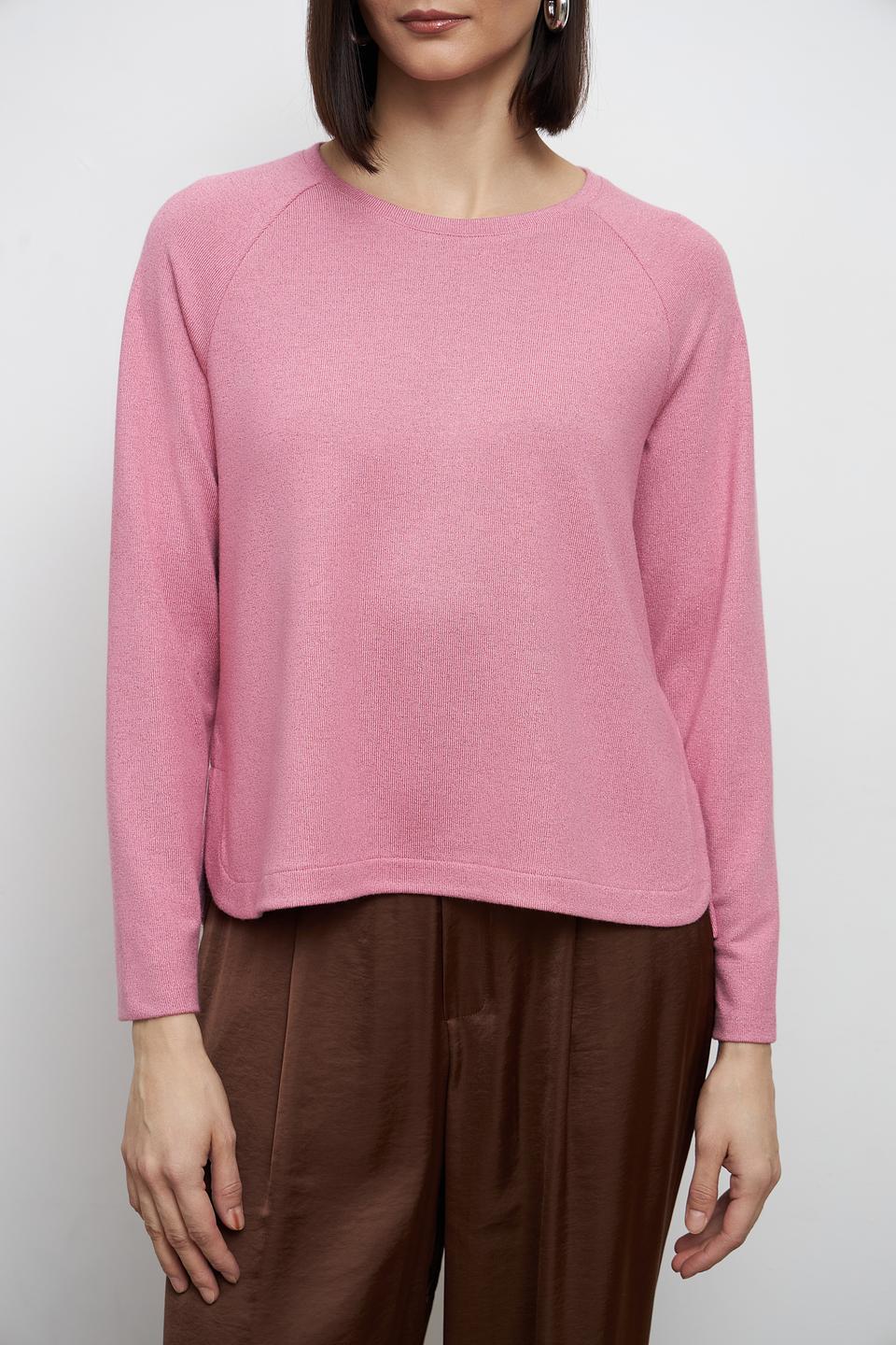 Пуловер Lecomte розовый