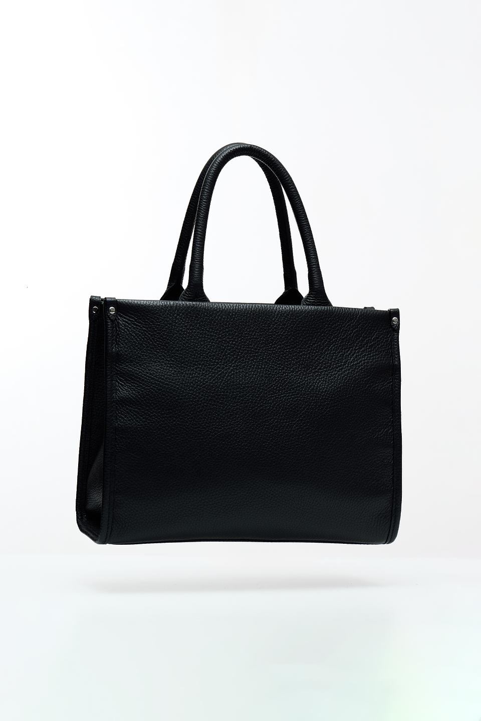 Сумка Sara Burglar с тиснением BB чёрная