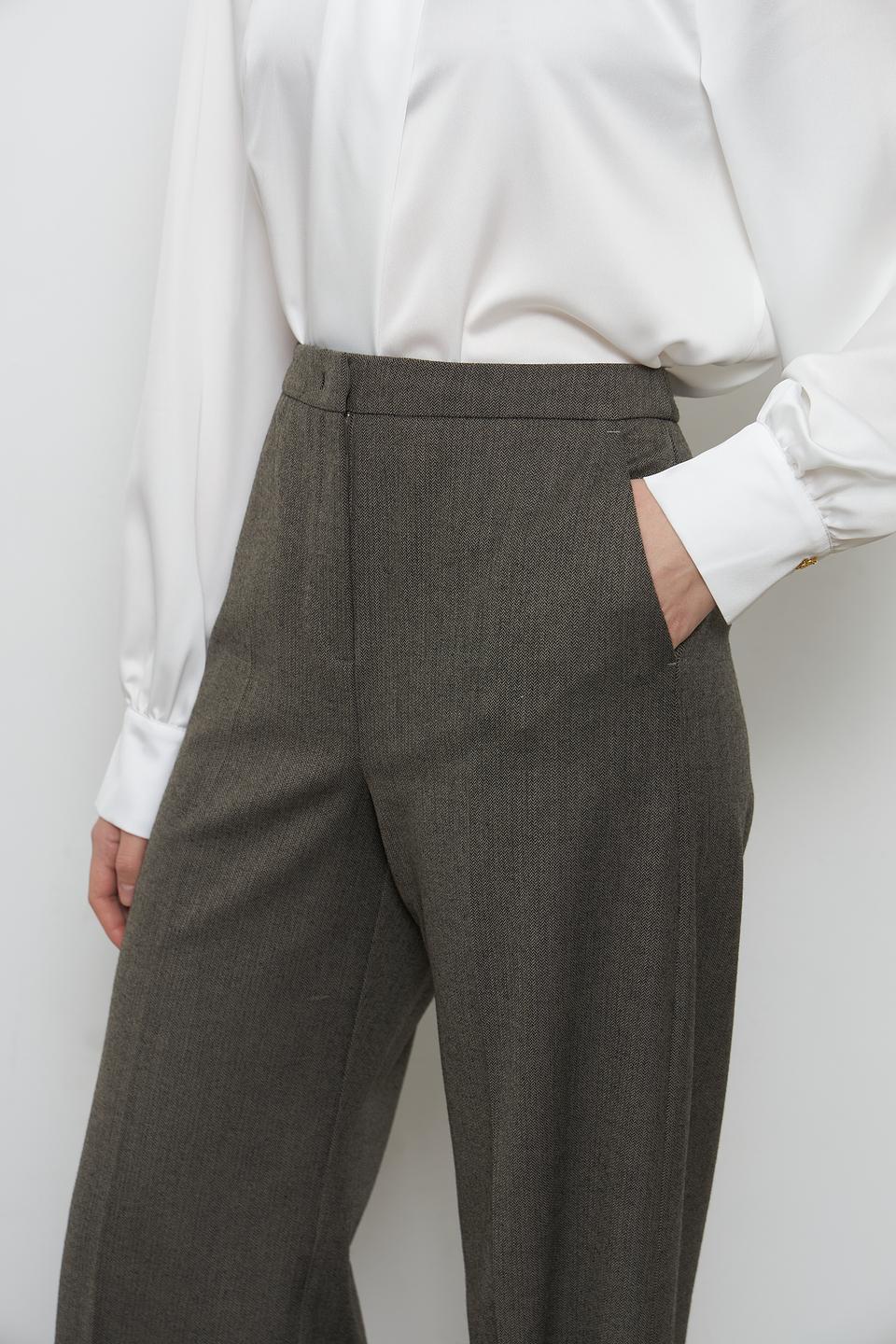 Брюки палаццо i Blues графитовые