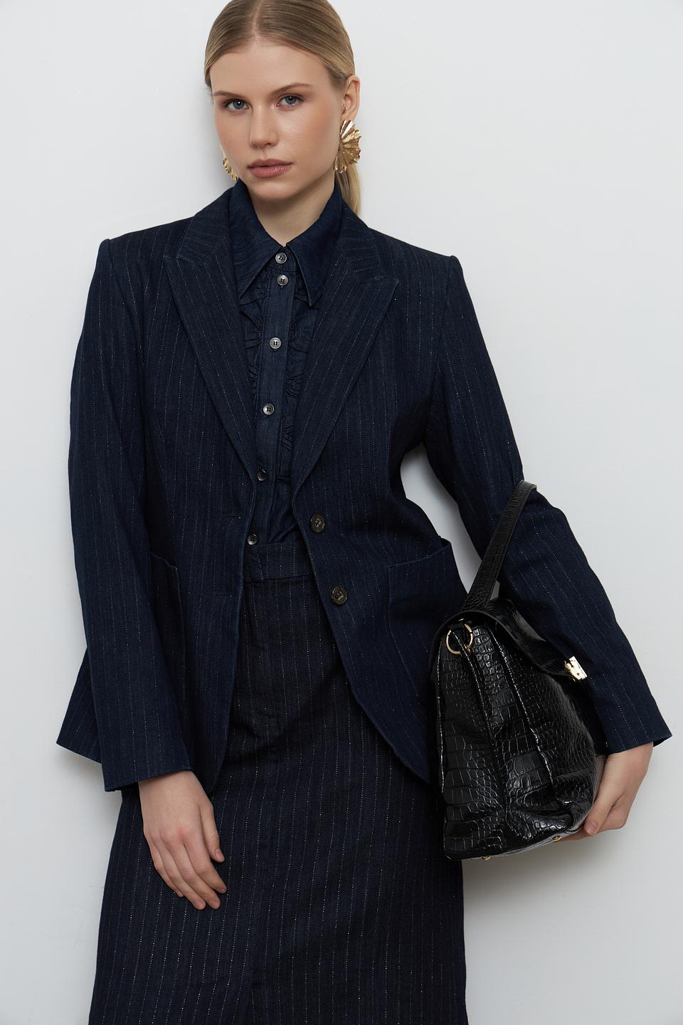 Жакет Luisa Cerano в полоску