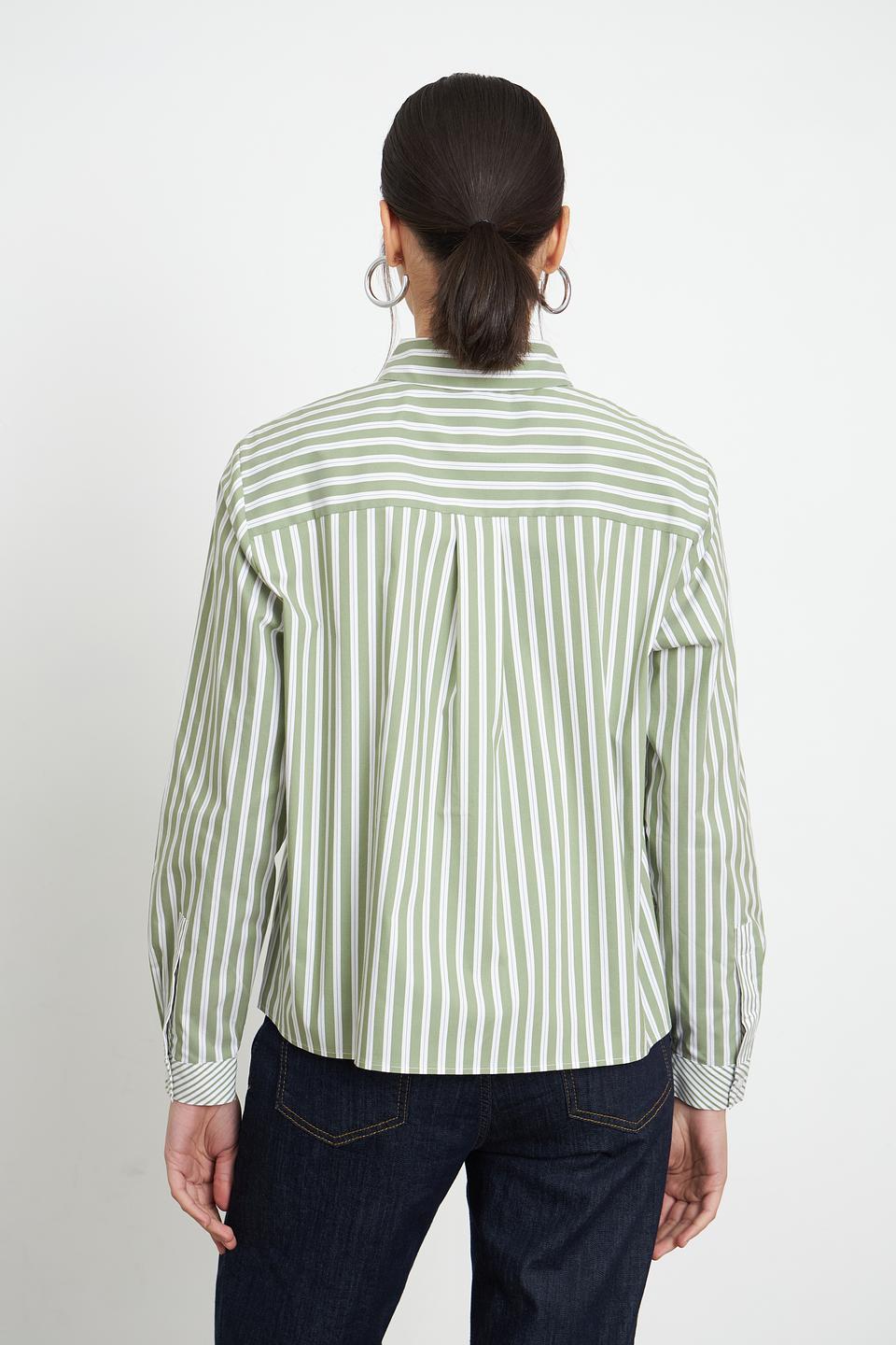 Блуза MORE and MORE в полоску