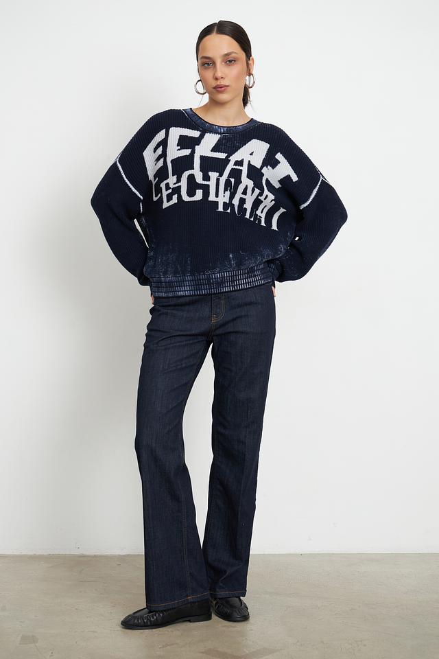 Джинсы MORE and MORE классические тёмно-синие