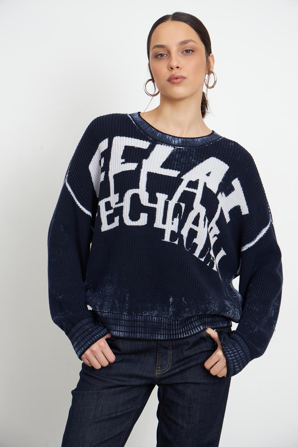 Пуловер Marc Aurel с принтом