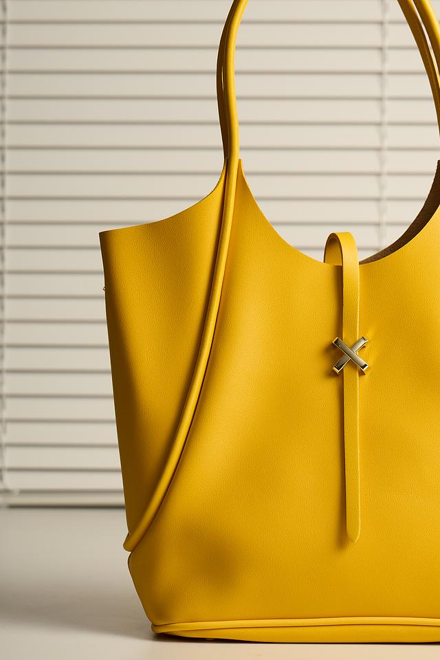 Сумка Baggini тоут жёлтая
