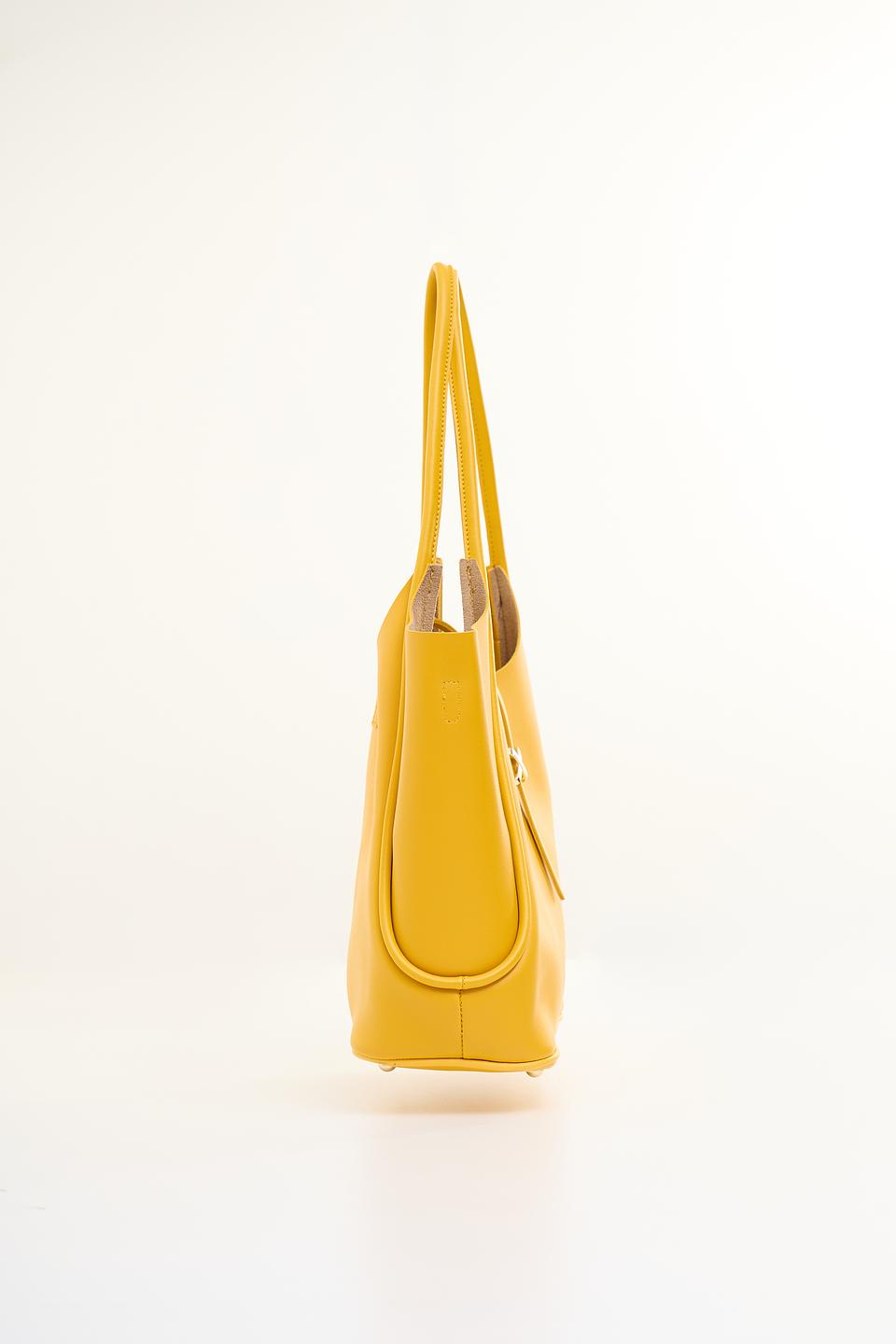 Сумка Baggini тоут жёлтая