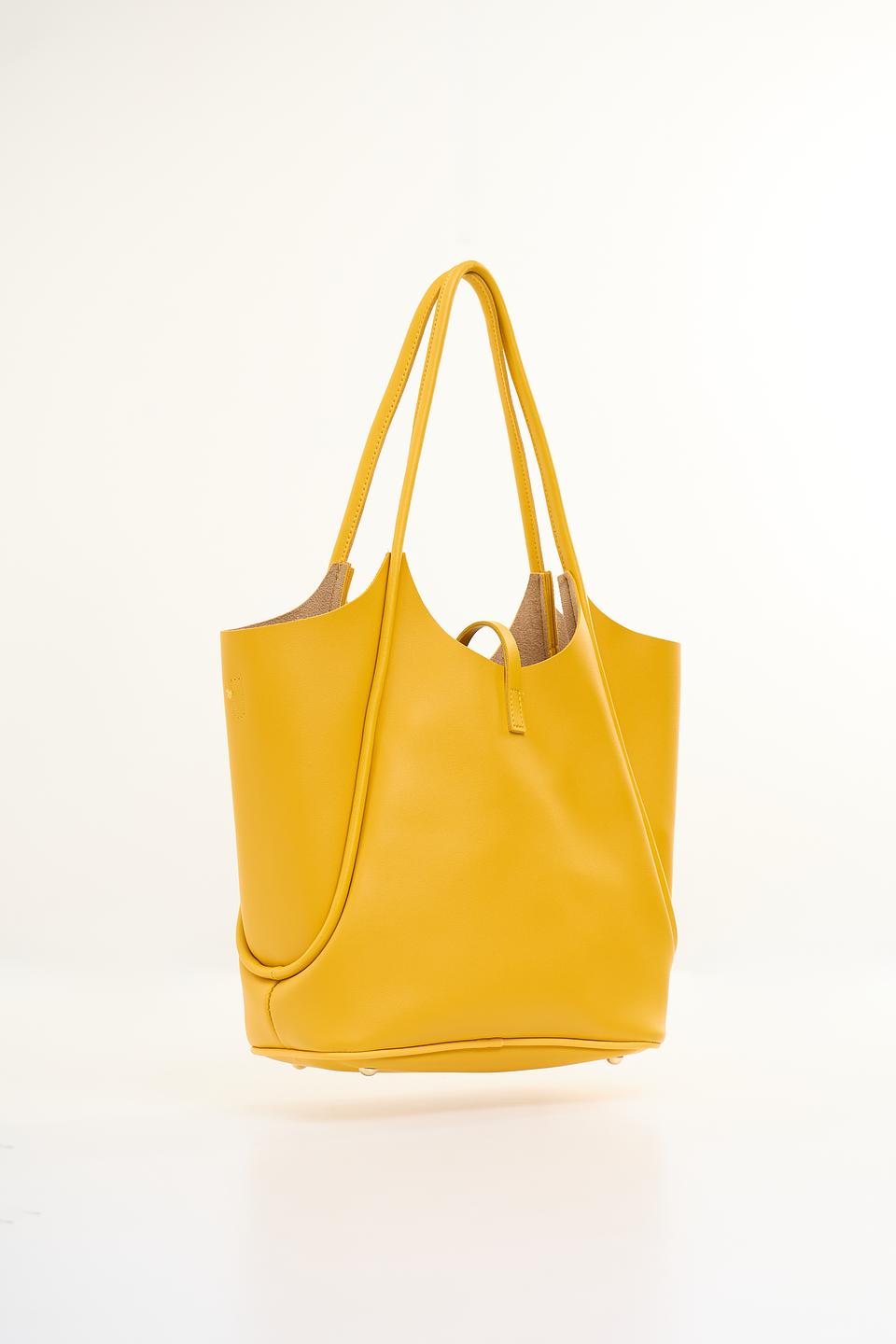 Сумка Baggini тоут жёлтая