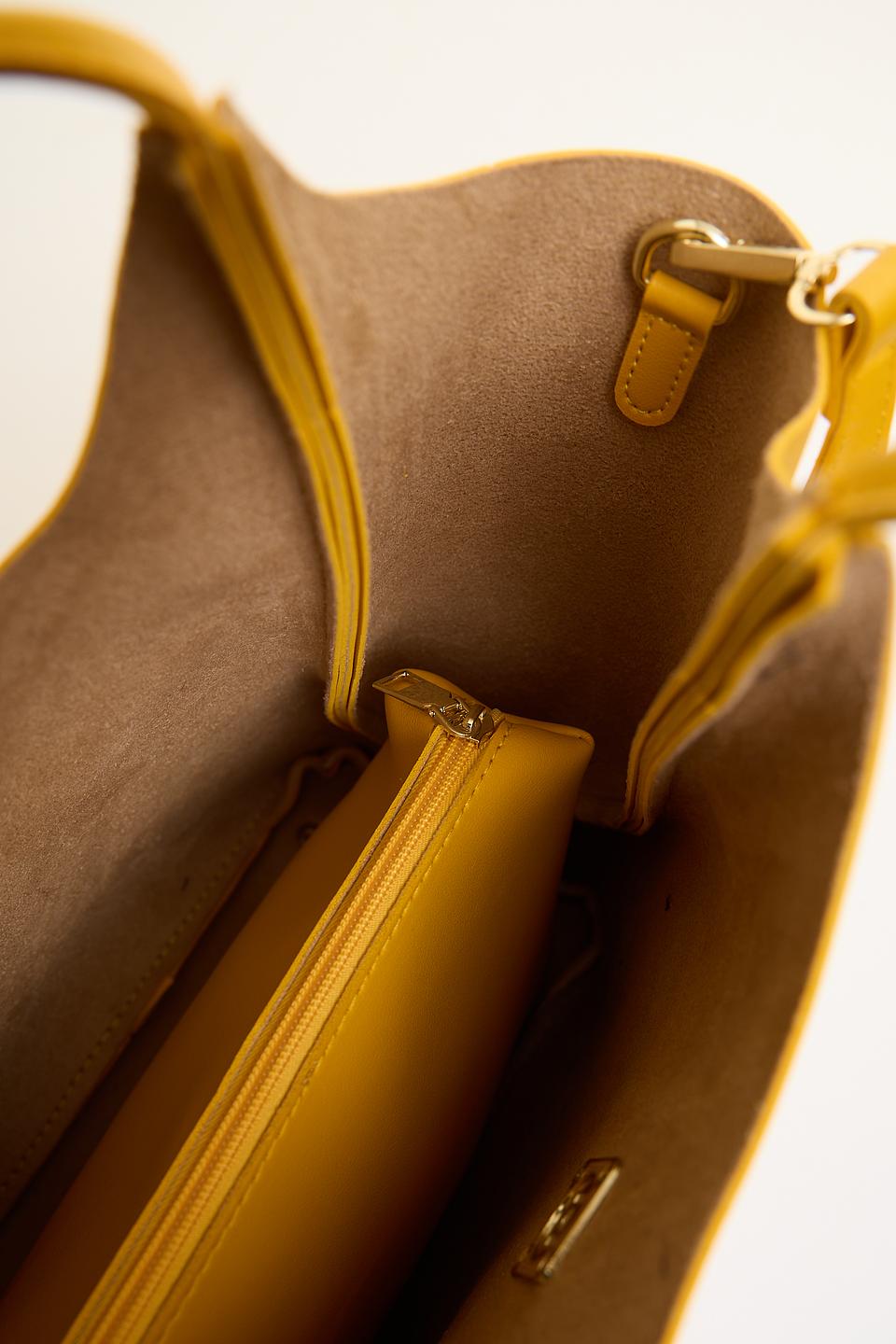 Сумка Baggini тоут жёлтая