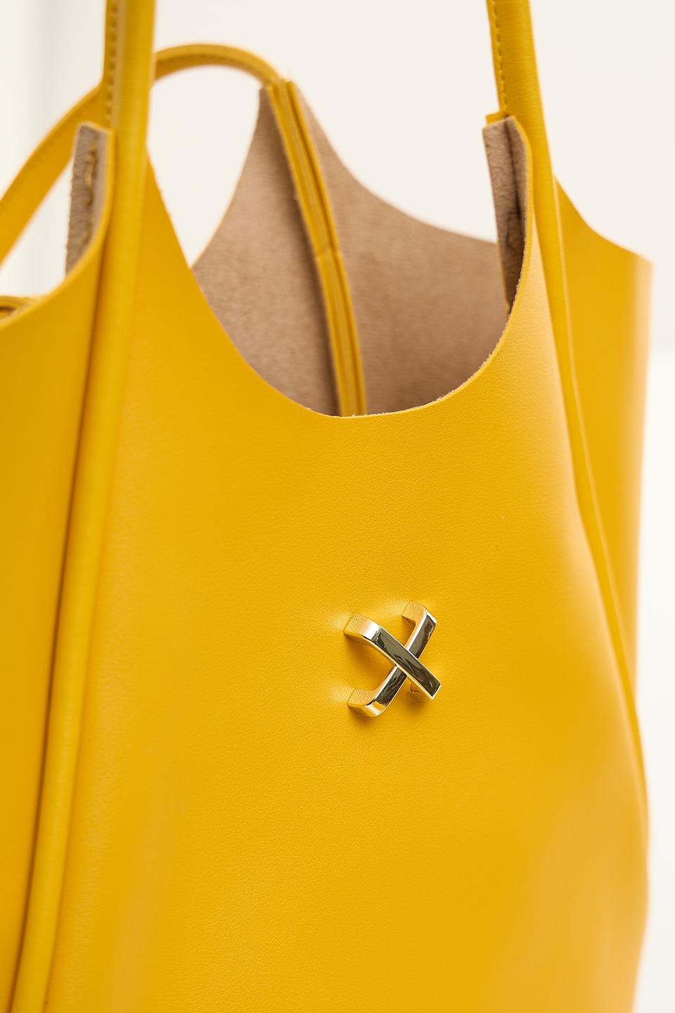 Сумка Baggini тоут жёлтая