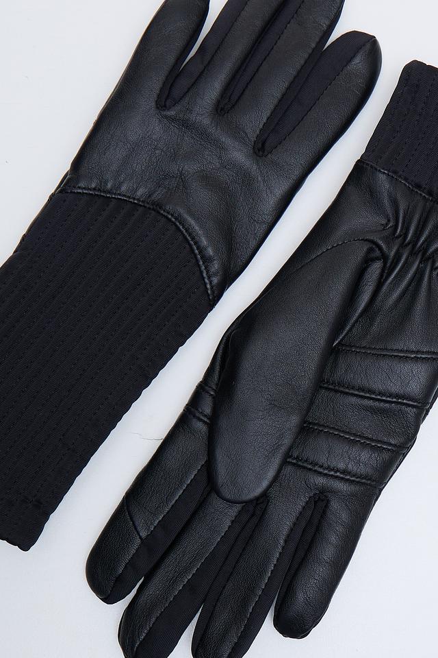 Перчатки Roeckl чёрные кожа