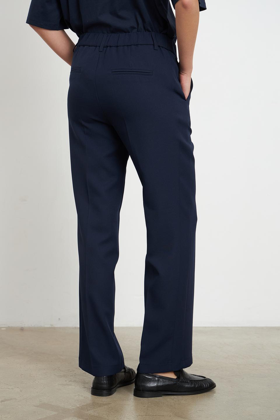 Брюки классические Anna Montana синие