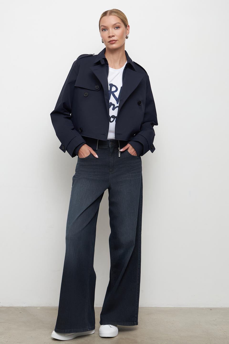 Куртка Monari приталенная синяя