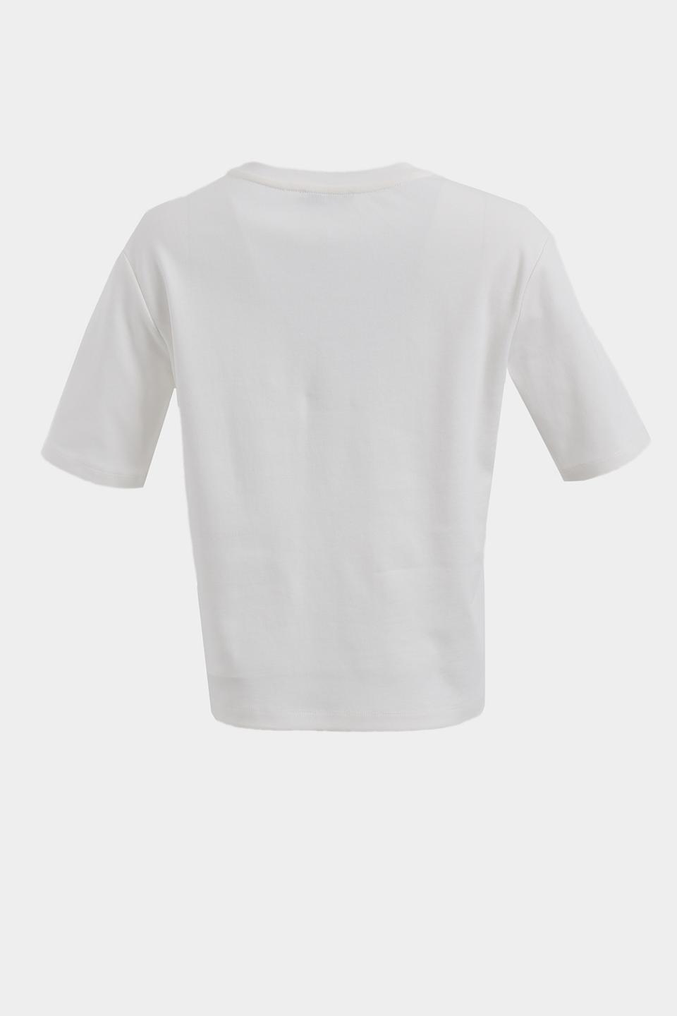 Футболка Lecomte с принтом