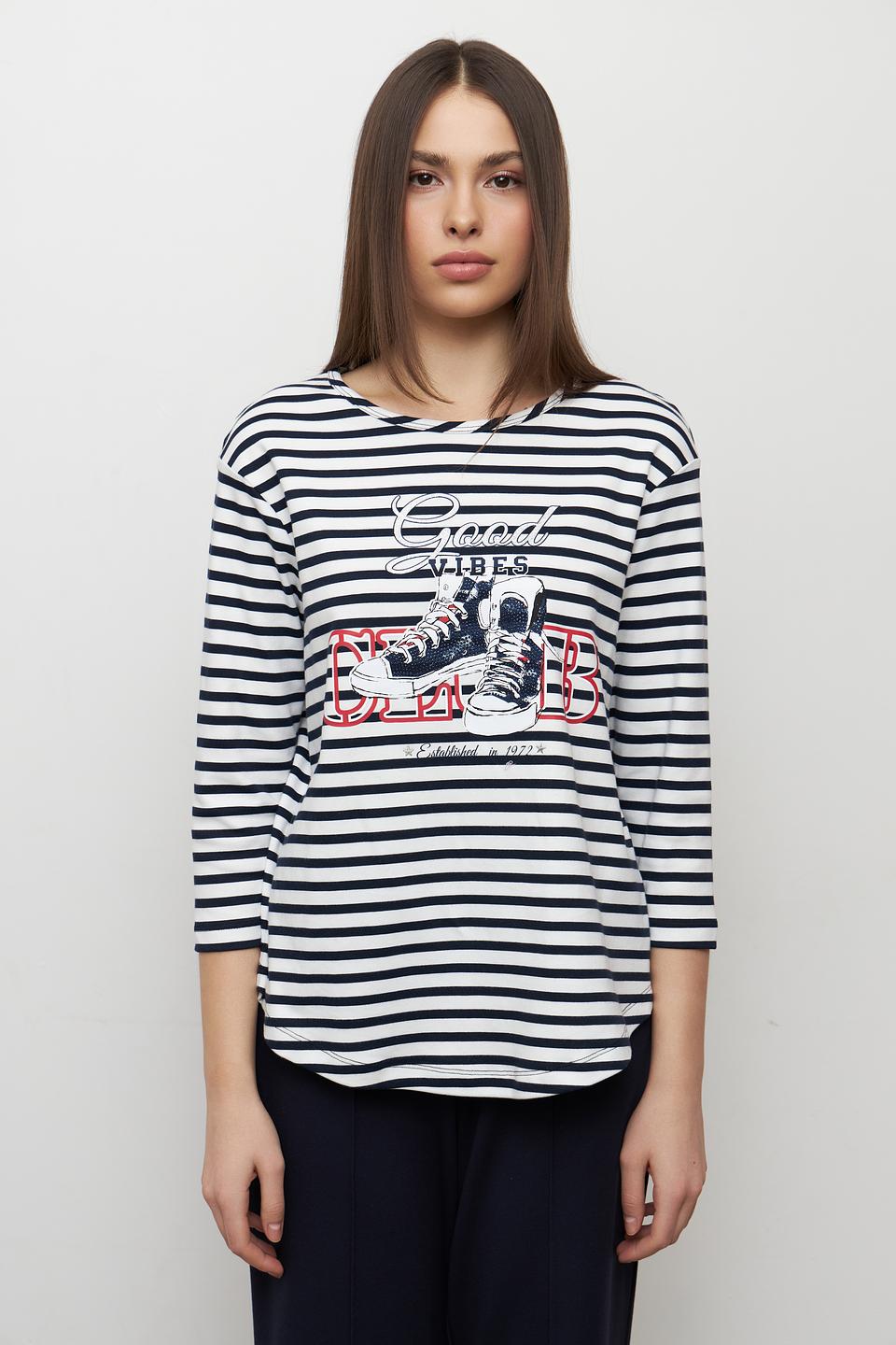 Футболка Rabe collection в полоску