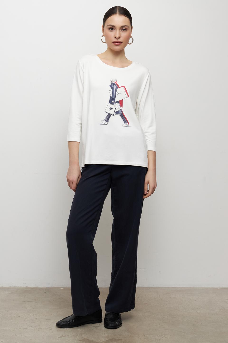 Футболка Monari с принтом