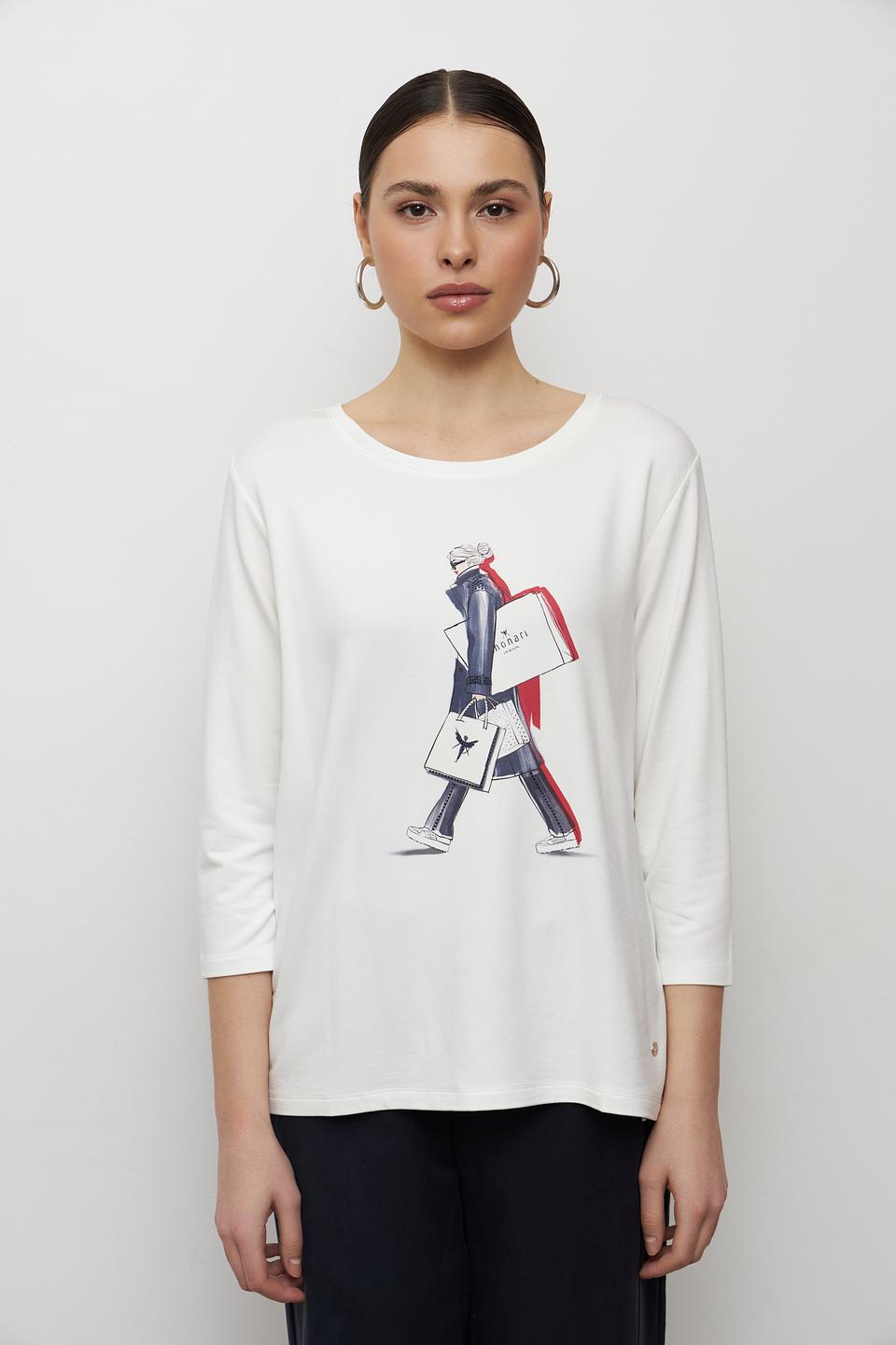 Футболка Monari с принтом