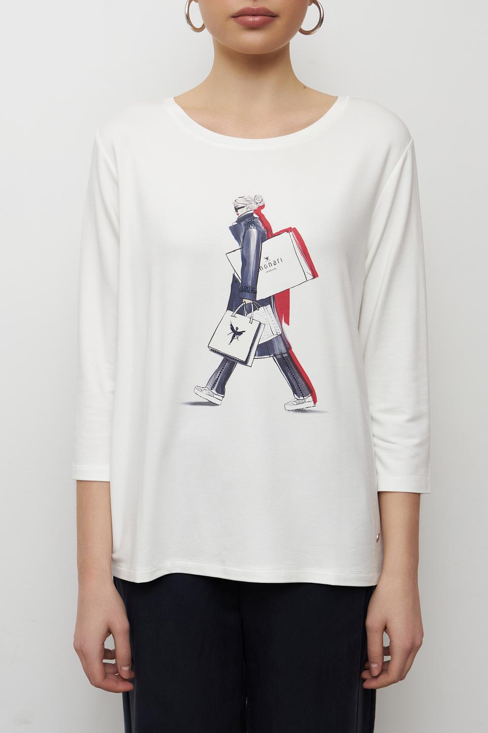 Футболка Monari с принтом