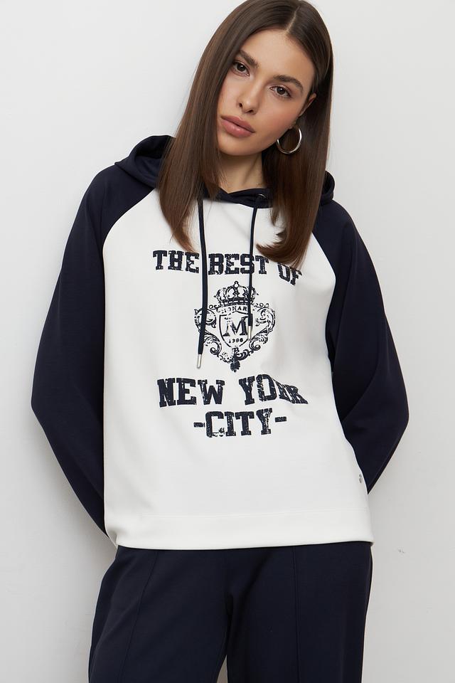 Пуловер Monari с принтом New York