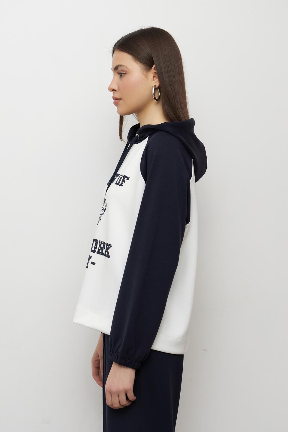 Пуловер Monari с принтом New York