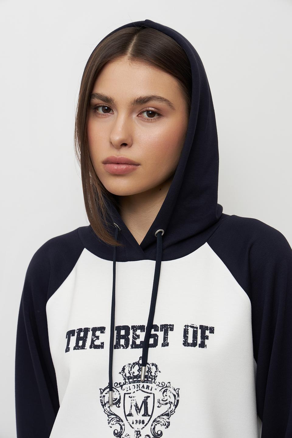 Пуловер Monari с принтом New York