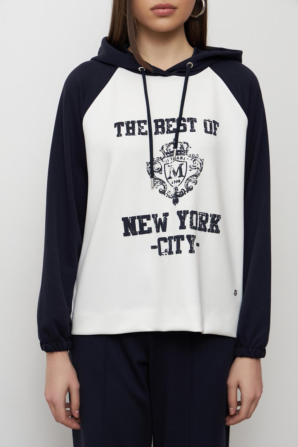 Пуловер Monari с принтом New York