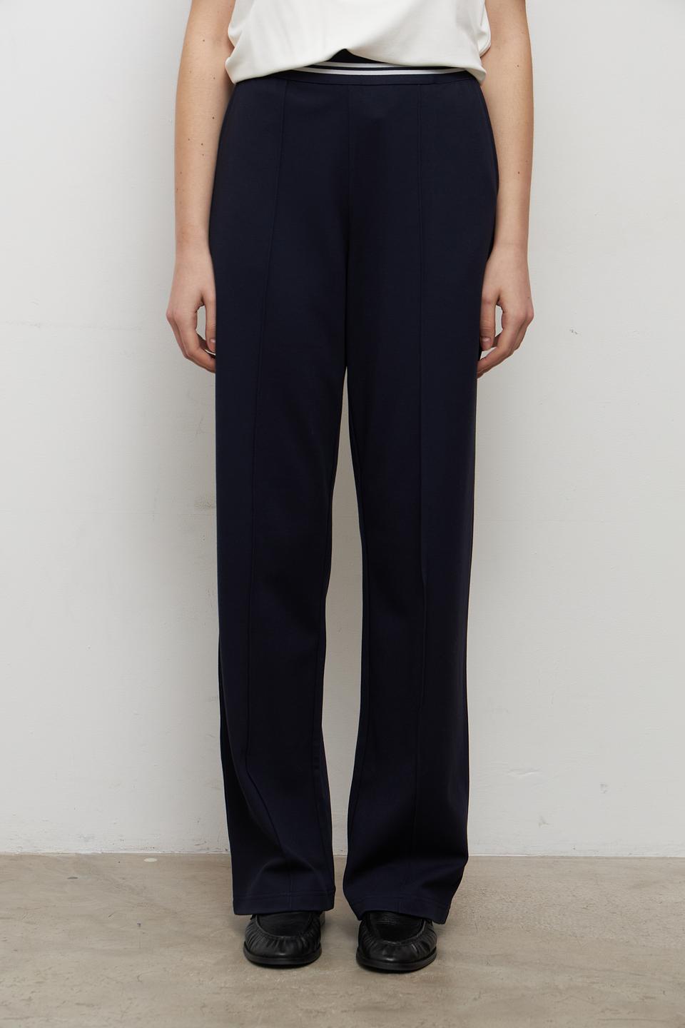 Брюки Monari темно-синие с полосками