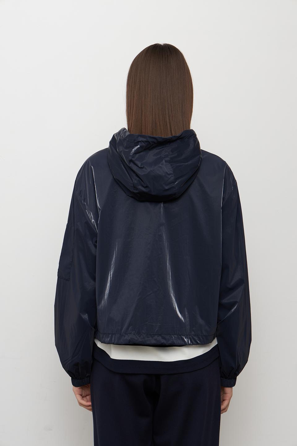 Куртка Monari синяя с капюшоном