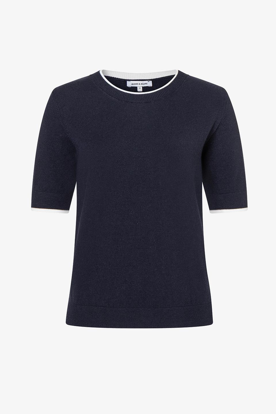 Пуловер MORE and MORE с полоской