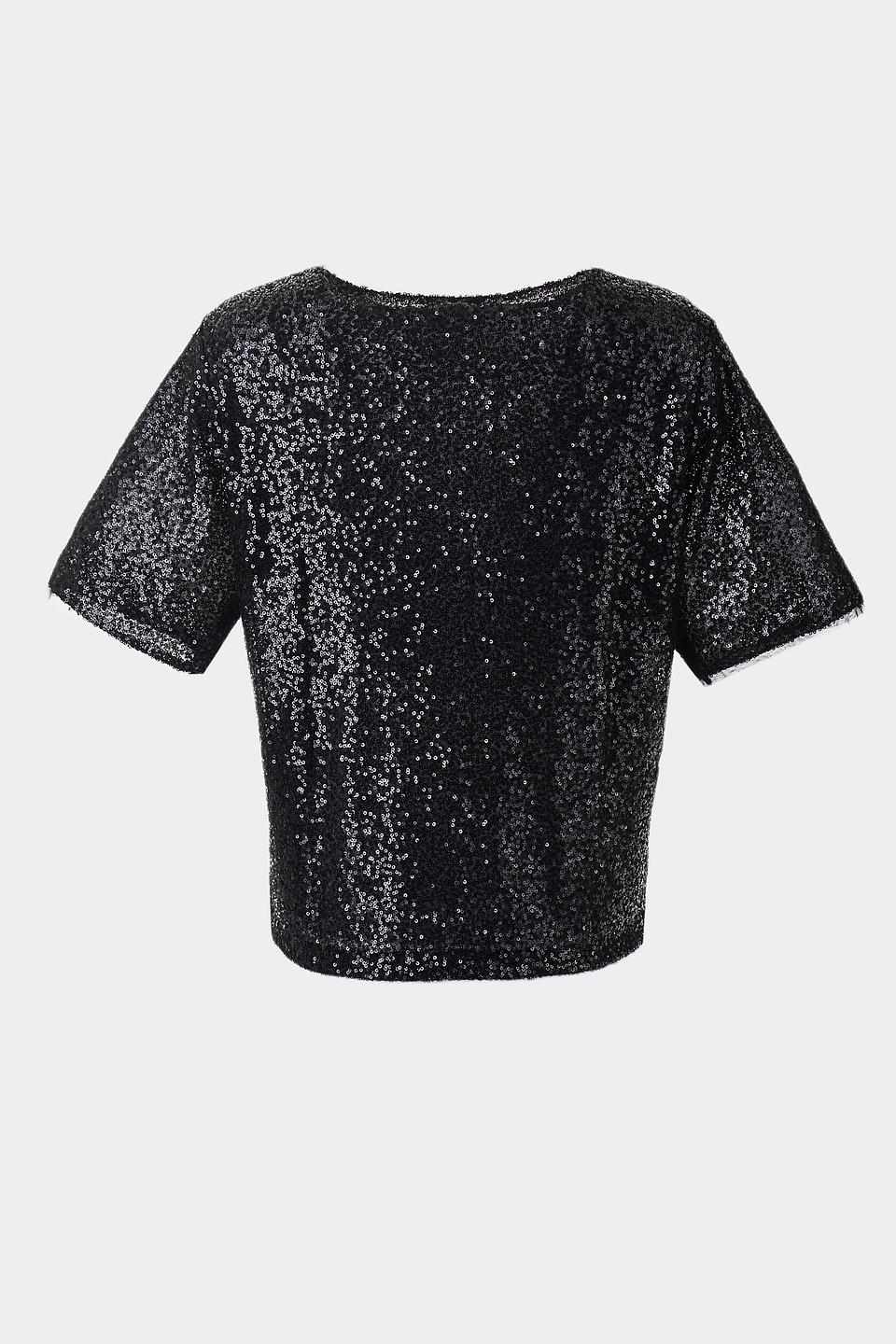Блуза Monari чёрная с пайетками