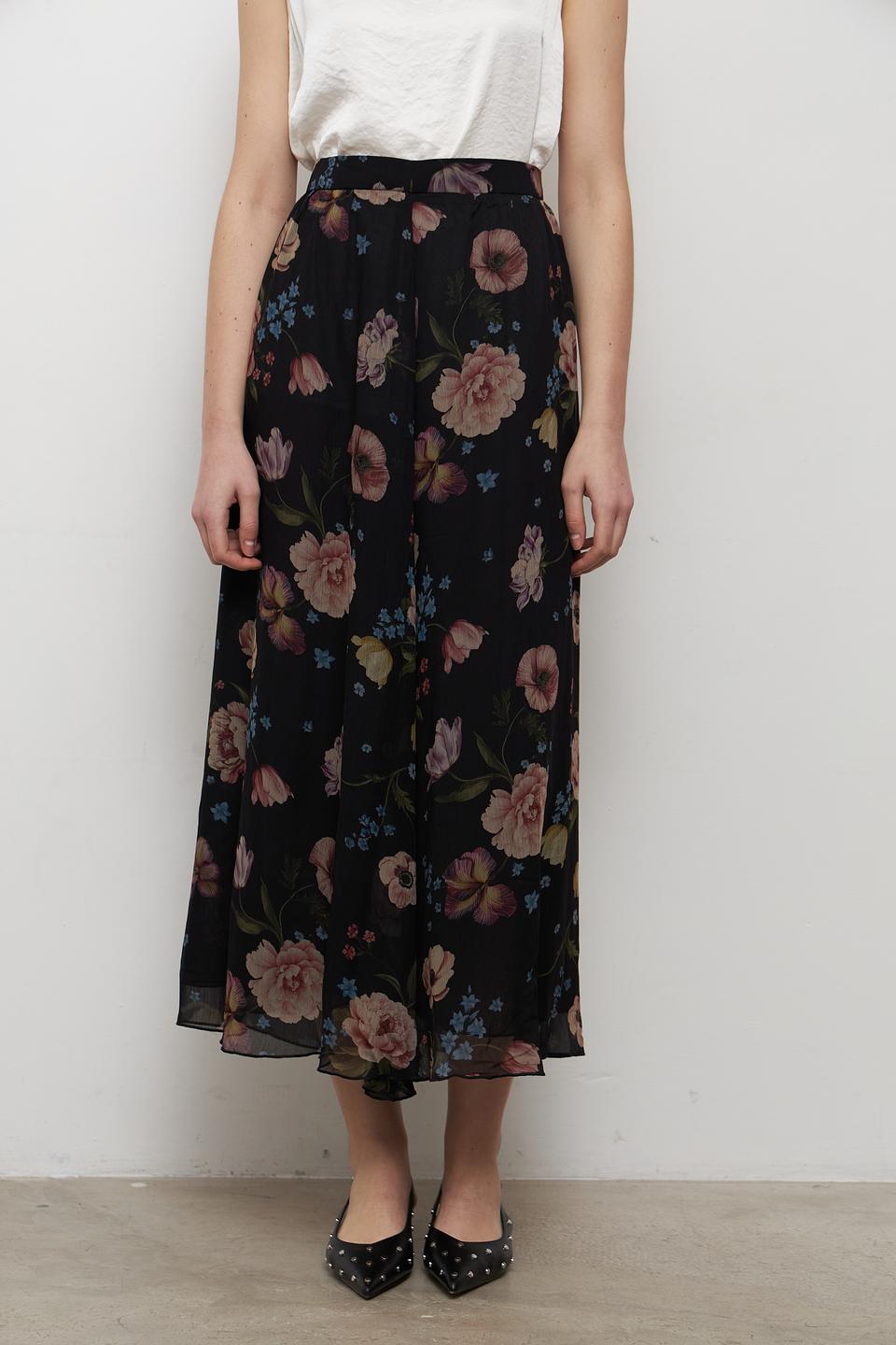Юбка Oui с цветочным принтом