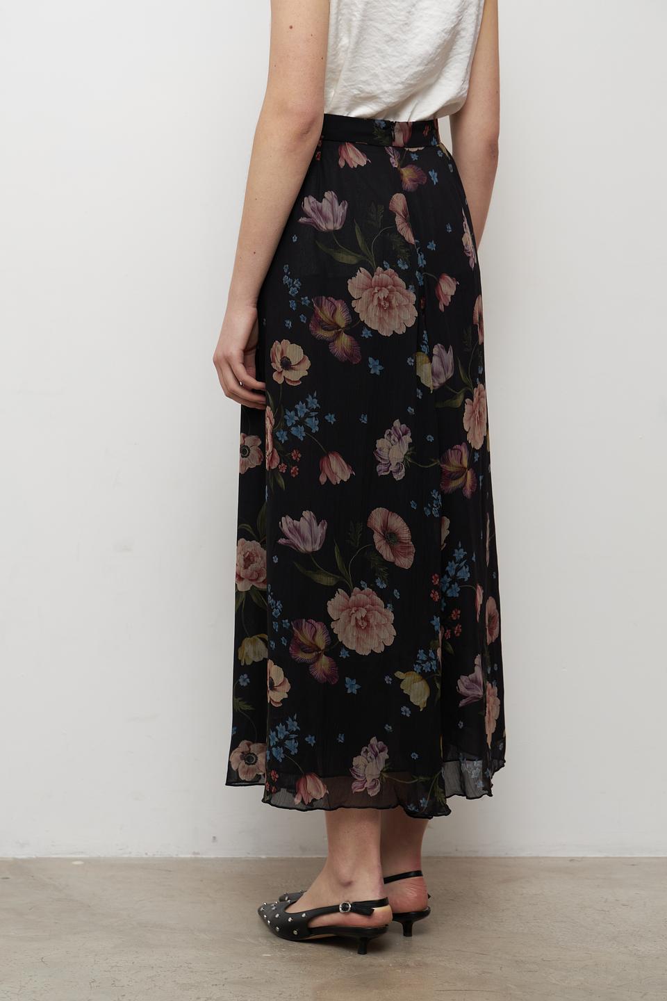 Юбка Oui с цветочным принтом