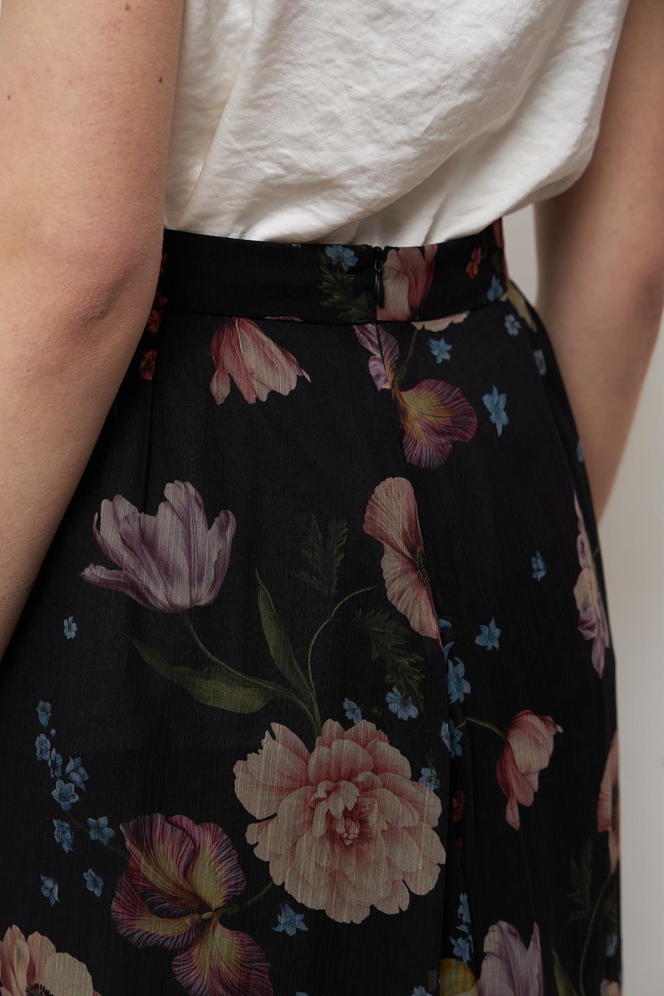 Юбка Oui с цветочным принтом