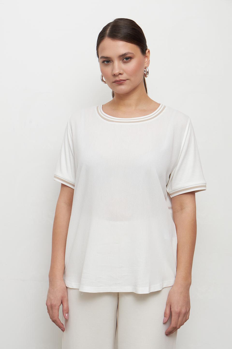 Блуза MORE and MORE с полоской