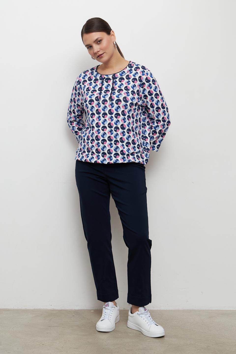 Брюки Via Appia с эластичным поясом