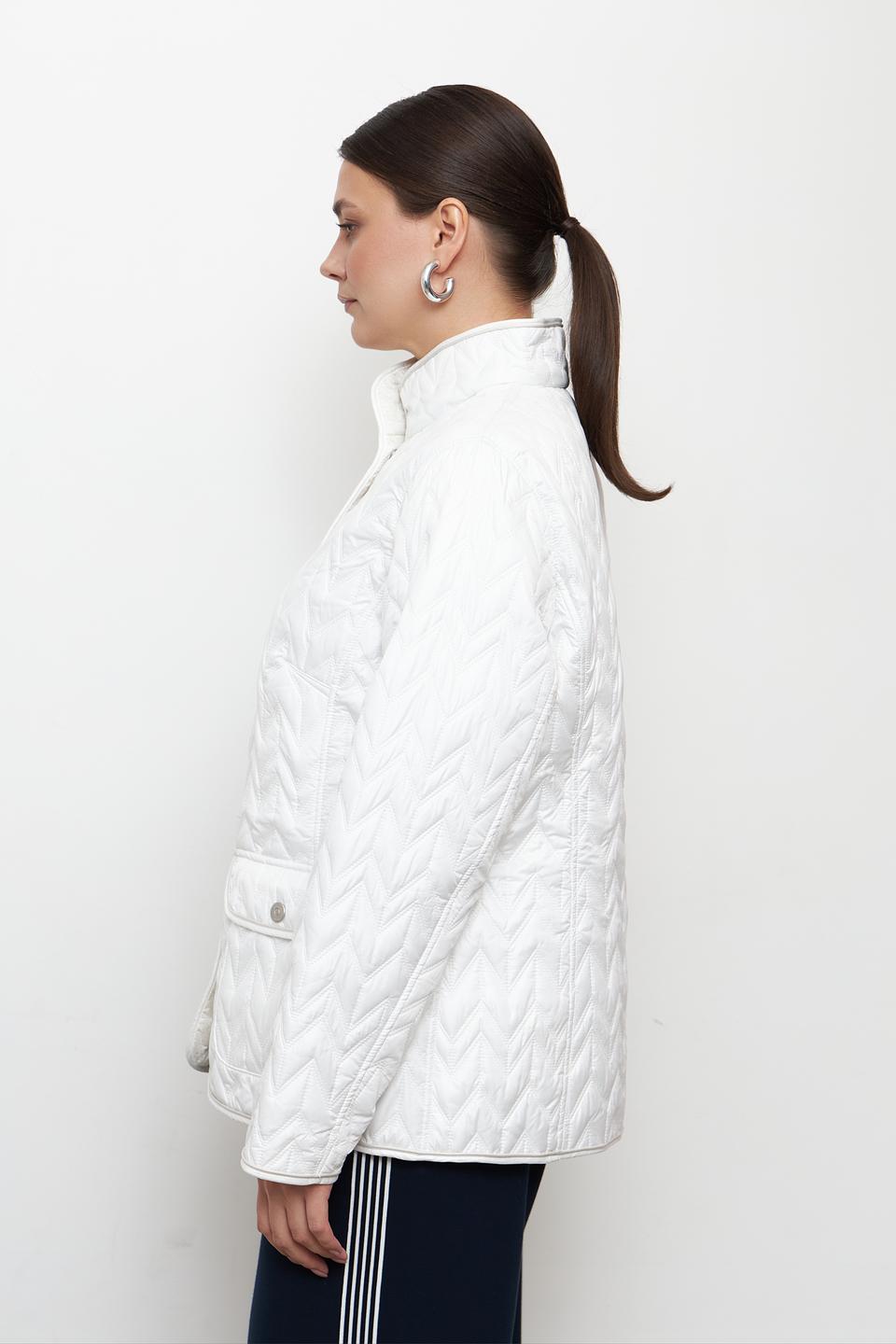 Куртка Lebek стеганая белая