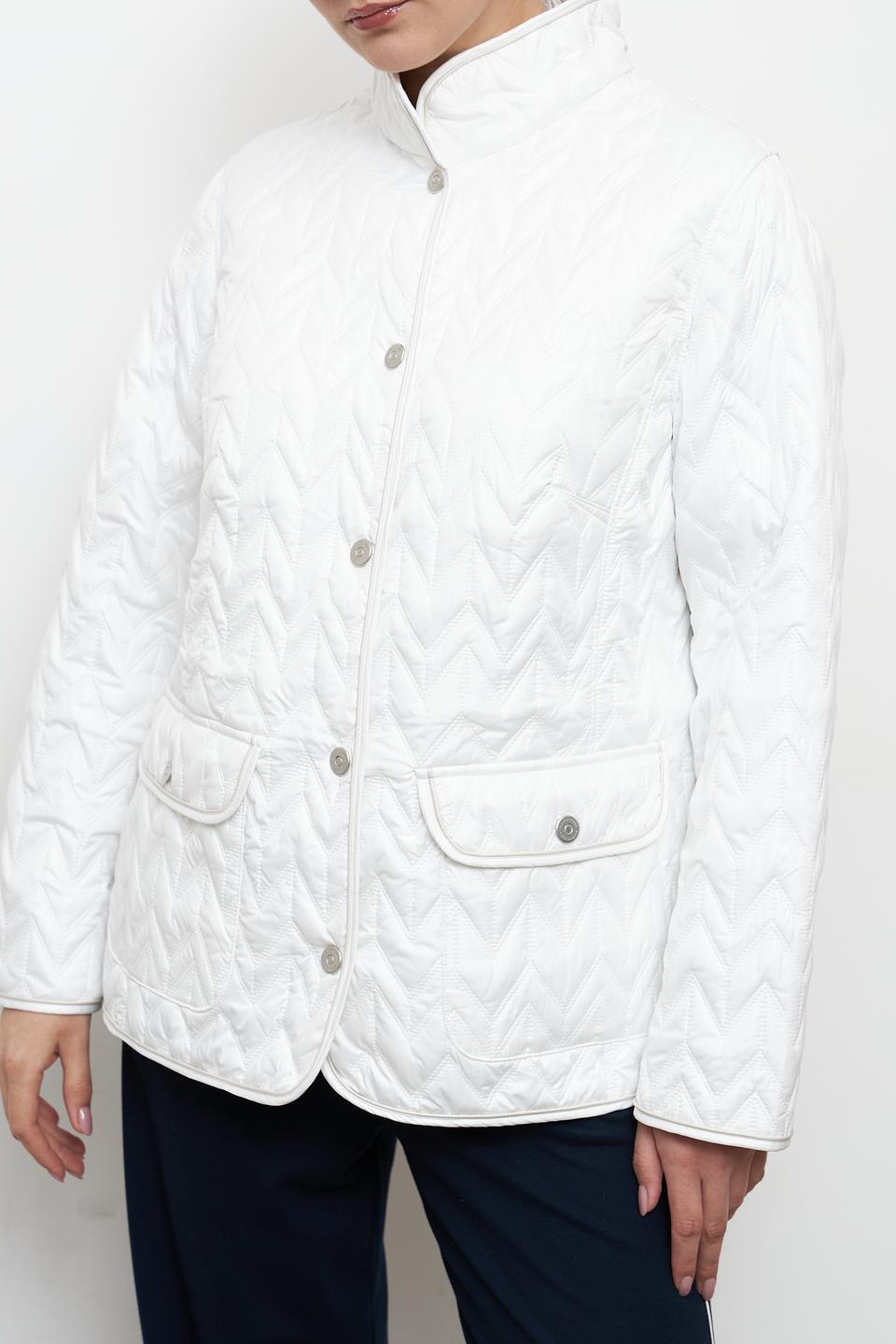 Куртка Lebek стеганая белая