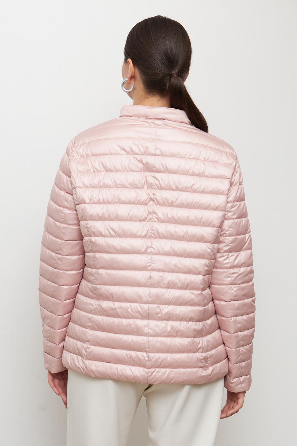 Куртка Lebek стеганая розовая