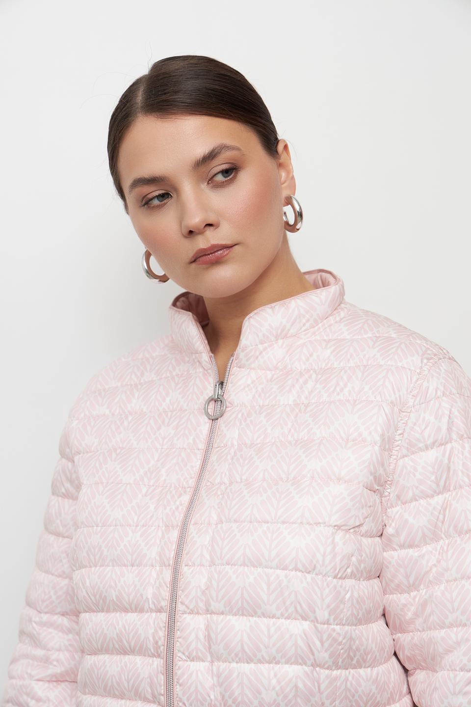 Куртка Lebek стеганая розовая
