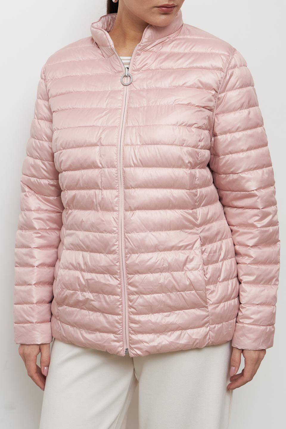 Куртка Lebek стеганая розовая