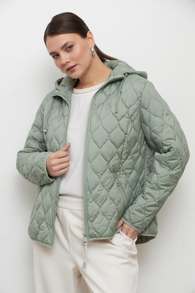 Куртка Lebek стеганая мятная
